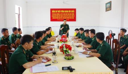 Chủ động nắm chắc tình hình, xử lý tốt các vụ việc xảy ra trên khu vực biên giới biển