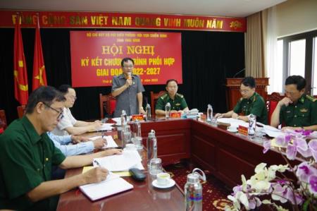 Thái Bình: Ký kết chương trình phối hợp giữa BĐBP và Hội Cựu chiến binh