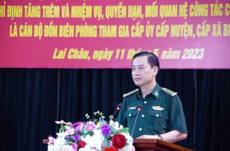 Phối hợp rà soát, lựa chọn cán bộ BĐBP tham gia cấp ủy cấp huyện, cấp xã biên giới