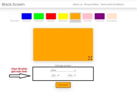 Cách test màn hình chuẩn nhất bằng Blackscreen.tech