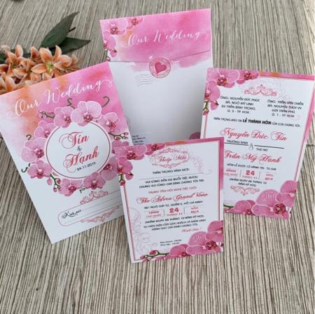 Kỹ thuật in thiệp cưới độc đáo và tinh tế để tạo nên kỷ niệm vĩnh cửu