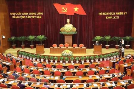 Thông báo Hội nghị giữa nhiệm kỳ Ban Chấp hành Trung ương Đảng khóa XIII