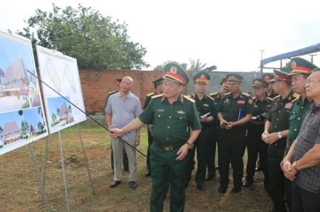 Kiểm tra công tác chuẩn bị phục vụ Chương trình Giao lưu hữu nghị Quốc phòng biên giới Việt Nam - Lào - Campuchia lần thứ nhất