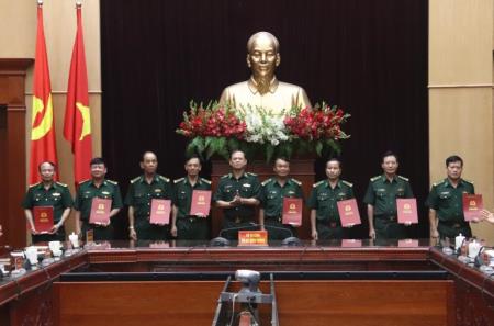 Bộ Tư lệnh BĐBP công bố quyết định về công tác cán bộ