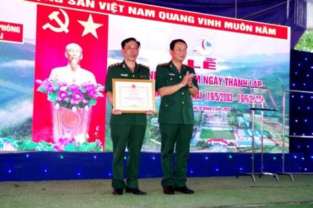 Kỷ niệm 20 năm Thành lập Đồn Biên phòng Ra Mai, BĐBP Quảng Bình