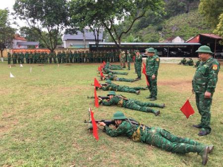 Huấn luyện chiến sĩ mới trong BĐBP: Quyết tâm giữ an toàn và đạt thành tích cao nhất
