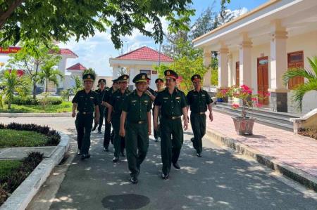 Lãnh đạo Tổng cục Hậu cần thăm, kiểm tra tại BĐBP thành phố Hồ Chí Minh