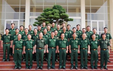 Trung tướng Lê Đức Thái làm việc với Bộ Chỉ huy BĐBP thành phố Hải Phòng