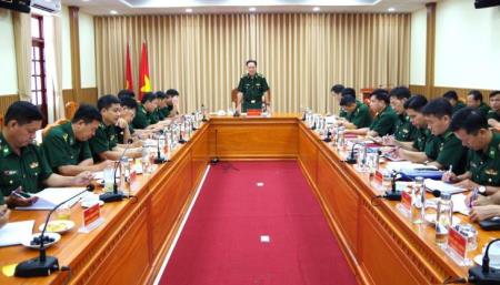 Kiểm tra công tác Đảng, công tác chính trị tại BĐBP Cà Mau