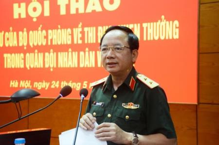 Hội thảo Thông tư của Bộ Quốc phòng về thi đua, khen thưởng trong Quân đội Nhân dân Việt Nam