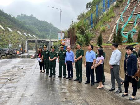 Khảo sát liên hợp cửa khẩu tại tỉnh Lạng Sơn, Quảng Ninh (Việt Nam) và tỉnh Quảng Tây (Trung Quốc)