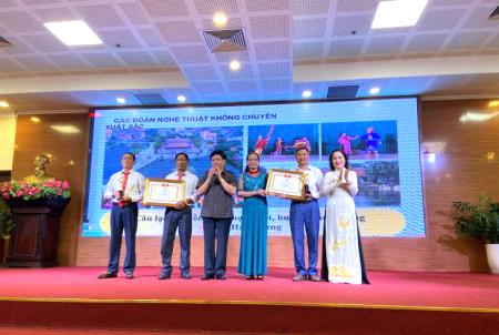 Trao giải thưởng Đào Tấn cho 20 cá nhân và tập thể xuất sắc