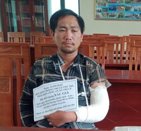 Bắt giữ đối tượng người nước ngoài vận chuyển ma túy trái phép qua biên giới
