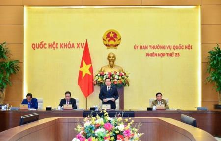 Ủy ban Thường vụ Quốc hội khai mạc phiên họp thứ 23, xem xét 13 nội dung lớn trình Kỳ họp thứ 5