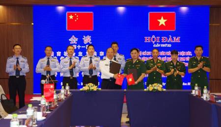 Tăng cường công tác phối hợp giữa BĐBP Điện Biên và Chi đội quản lý biên giới Phổ Nhĩ