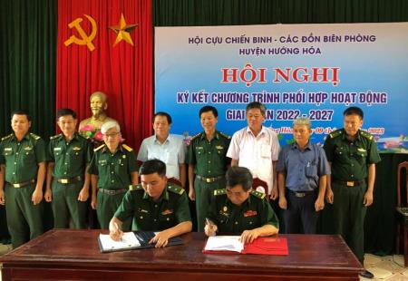 Quảng Trị: Tăng cường phối hợp thực hiện nhiệm vụ giữa đồn Biên phòng và Hội Cựu chiến binh huyện Hướng Hóa