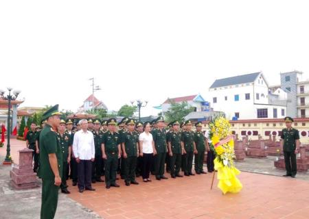 Thiết thực tri ân đồng đội hy sinh tại biên giới phía Bắc