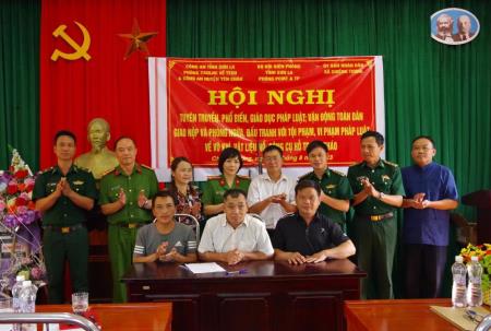Sơn La: Tuyên truyền, vận động nhân dân giao nộp vũ khí, vật liệu nổ