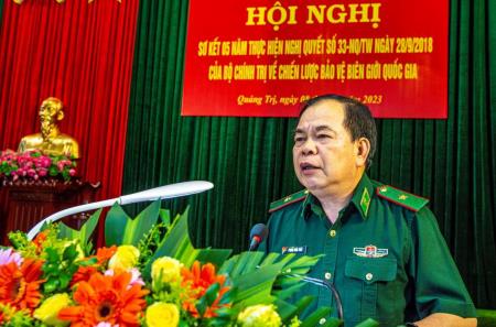 BĐBP Quảng Trị: Sơ kết 5 năm thực hiện Nghị quyết số 33 của Bộ Chính trị về Chiến lược bảo vệ biên giới quốc gia